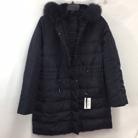 Blue Duck Reversible Fox Rabbit Fur 